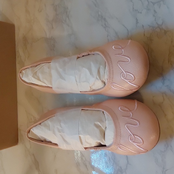 ED BY ELLEN DEGENERES LANGLEE PINK FLATS SIZE 1M (LITTLR GIRL) - Picture 10 of 15